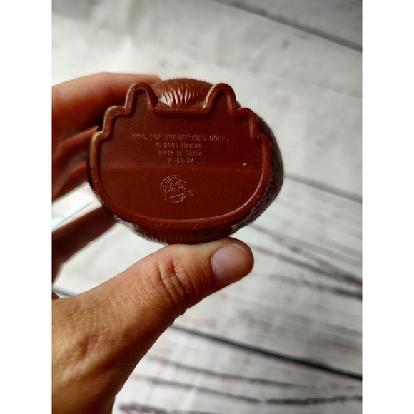 Burger King Furby Fast Food Toy Brown With Yellow Hair - Picture 3 of 3